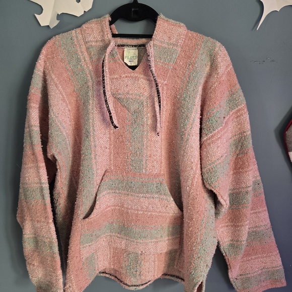 PILOTZI Sweaters - Pink and Green granola Women's Sweater